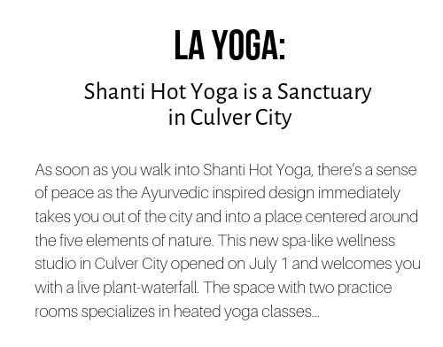 shanti hot yoga